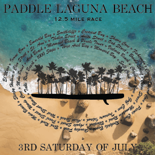 Paddle Laguna Beach poster mark